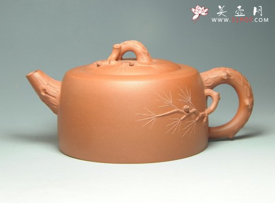 紫砂壶图片：劲松 - 美壶网