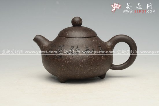 紫砂壶图片：三足乳鼎 - 美壶网