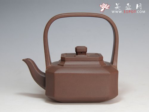 紫砂壶图片：八方提璧壶 - 美壶网