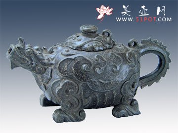 紫砂壶图片：兽形壶 - 美壶网