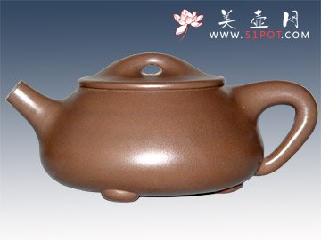 紫砂壶图片：石瓢 - 美壶网