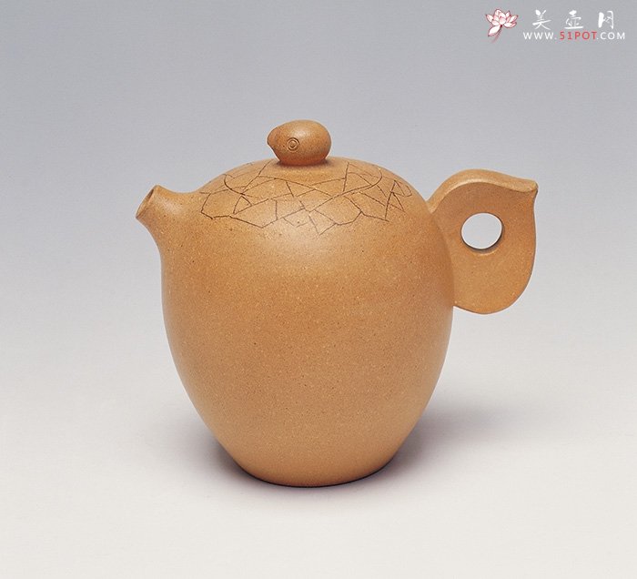 紫砂壶图片：脱颖壶 - 美壶网