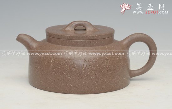 紫砂壶图片：平盖莲子 - 美壶网