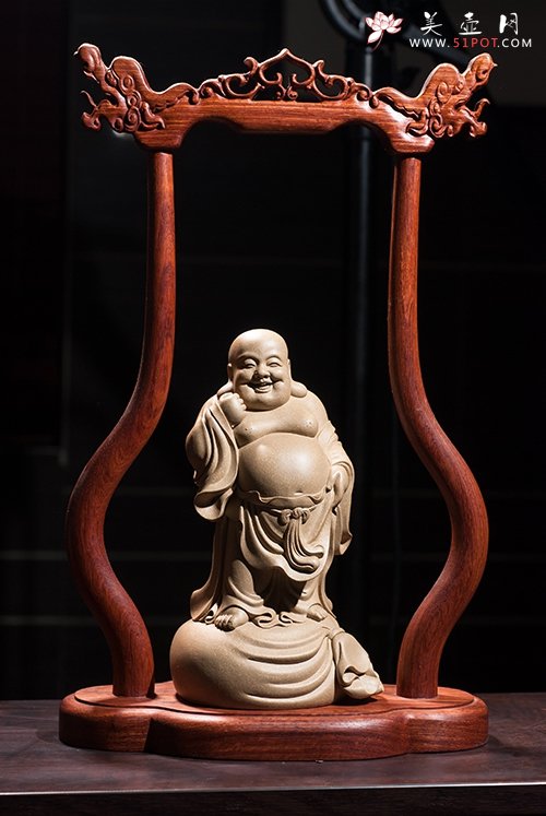 紫砂壶图片：布袋罗汉 - 美壶网