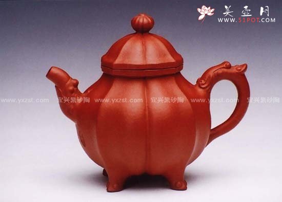 紫砂壶图片：魁龙 - 美壶网