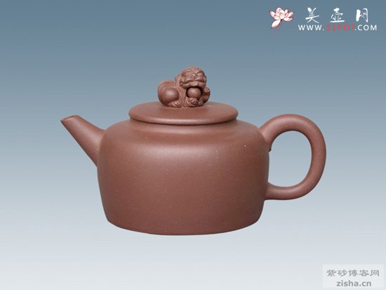 紫砂壶图片：狮球 - 美壶网