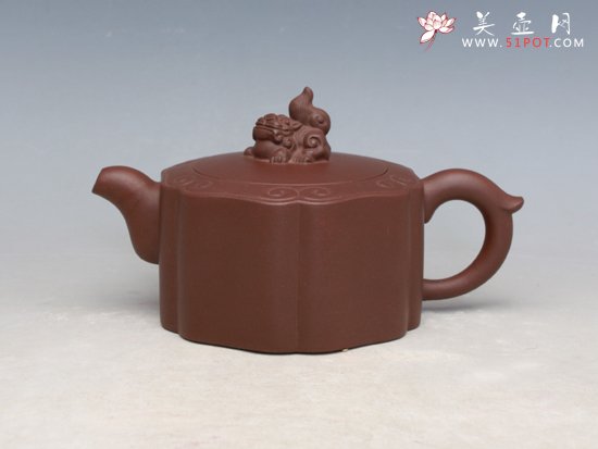 紫砂壶图片：祥狮 - 美壶网