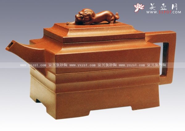 紫砂壶图片：金狮 - 美壶网