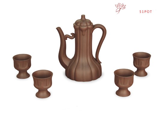 紫砂壶图片：葵式壶 - 美壶网