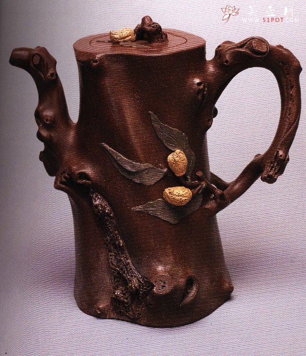 紫砂壶图片：大佛手壶 - 美壶网