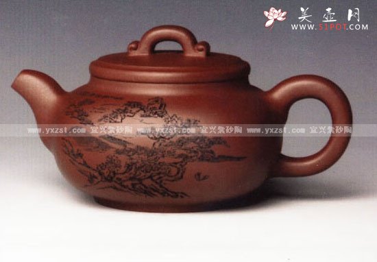 紫砂壶图片：汉方如意 - 美壶网