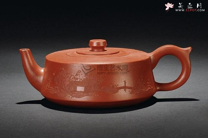 紫砂壶图片：清泉壶 - 美壶网