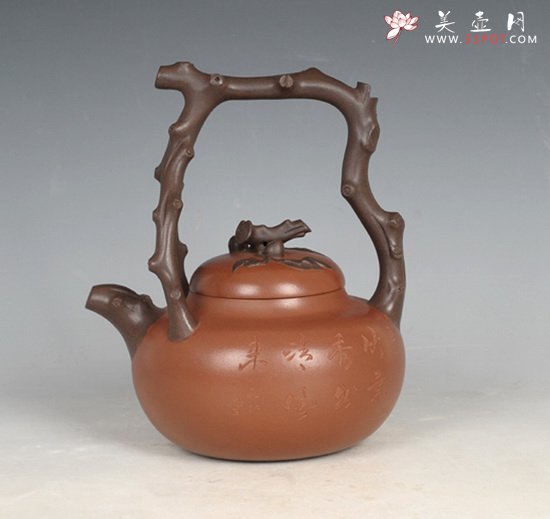 紫砂壶图片：东坡提梁 - 美壶网