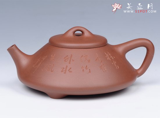 紫砂壶图片：曼生石瓢（全手工）6000元 - 美壶网