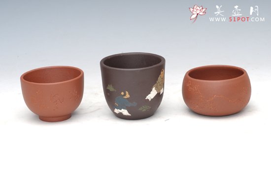 紫砂壶图片：精品小杯 - 美壶网