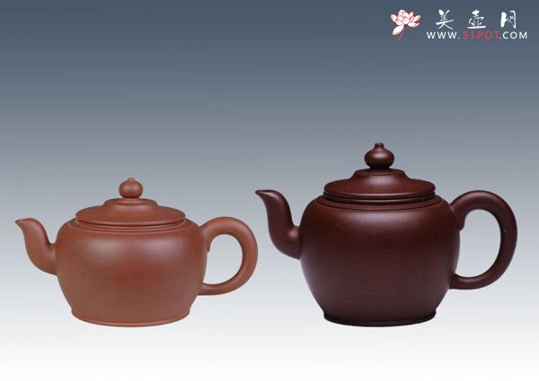 紫砂壶图片：高矮碧泉 - 美壶网