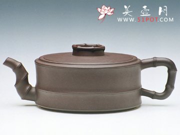 紫砂壶图片：竹段 - 美壶网