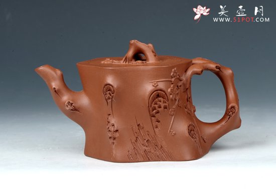 紫砂壶图片：梅桩 - 美壶网