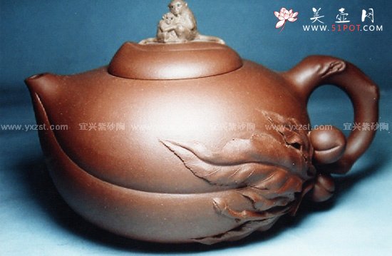 紫砂壶图片：母子情深 - 美壶网