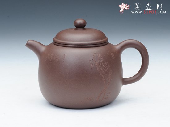 紫砂壶图片：莲子 - 美壶网