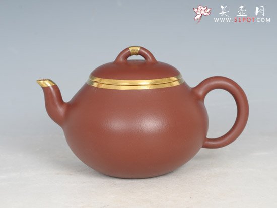 紫砂壶图片：包金福欢 - 美壶网