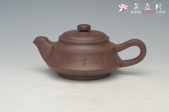 紫砂壶图片：扁石 - 美壶网