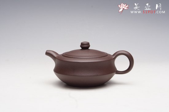 紫砂壶图片：扁玉 - 美壶网