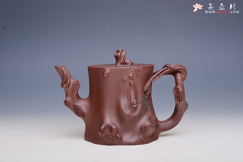 紫砂壶图片：翠柏 - 美壶网