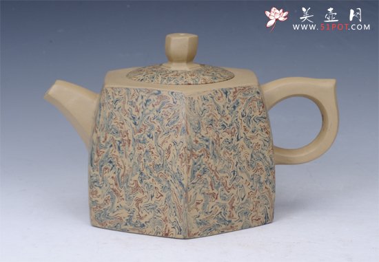 紫砂壶图片：六方井栏 - 美壶网