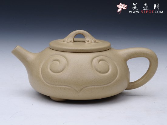 紫砂壶图片：如意石瓢 280CC - 美壶网