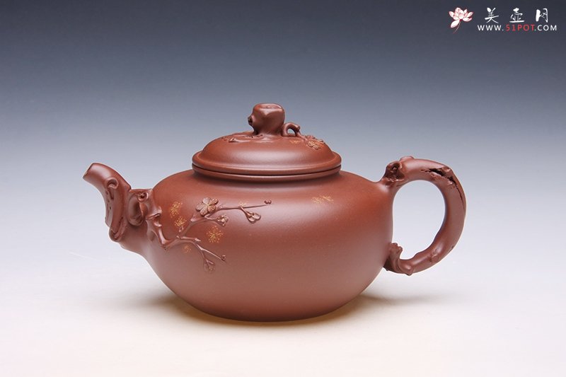 紫砂壶图片：凌寒留香 - 美壶网
