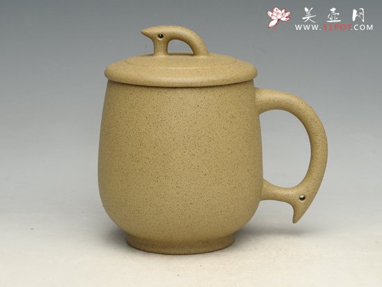 紫砂壶图片：绞泥口杯 - 美壶网