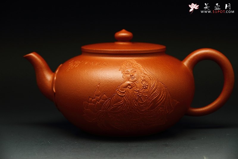 紫砂壶图片：儒释道之观音 - 美壶网