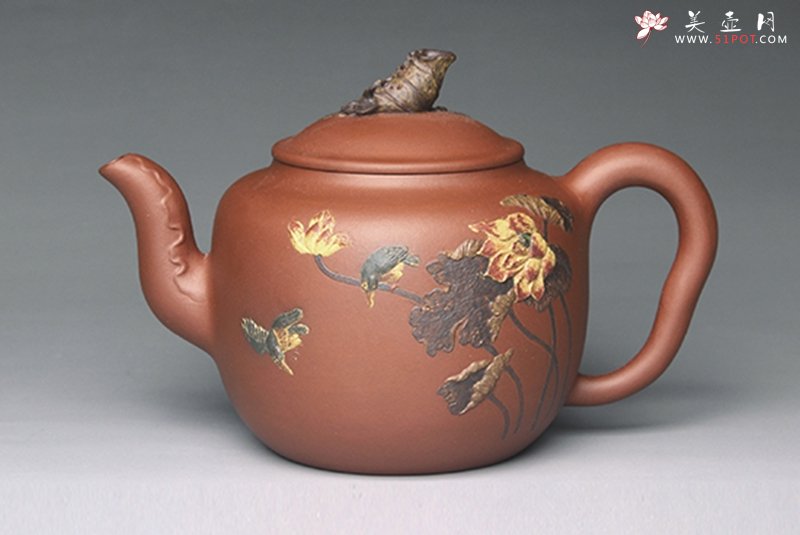 紫砂壶图片：四季系列-夏 - 美壶网