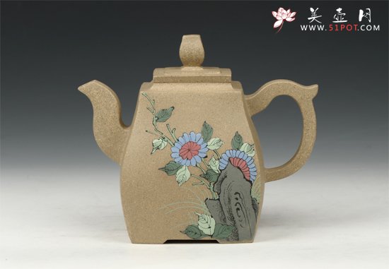 紫砂壶图片：汉方 - 美壶网