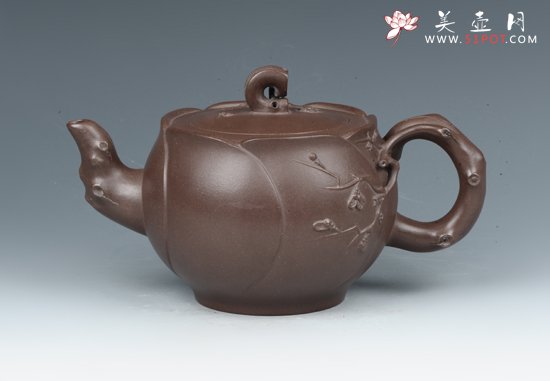 紫砂壶图片：碗梅壶 - 美壶网