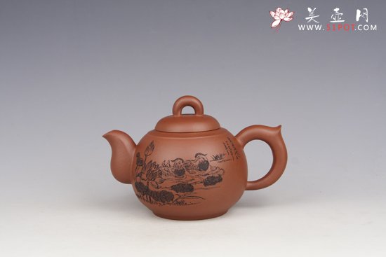 紫砂壶图片：鸳鸯 - 美壶网