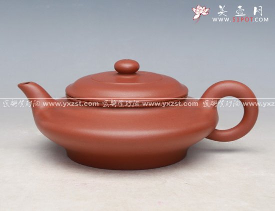 紫砂壶图片：虚扁 - 美壶网