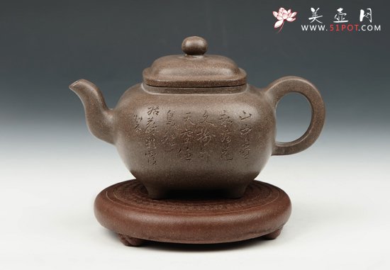 紫砂壶图片：进财 - 美壶网