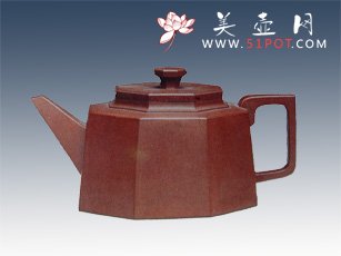 紫砂壶图片：八方 - 美壶网