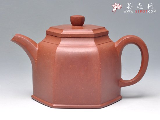 紫砂壶图片：乐钟 清水泥 450cc - 美壶网