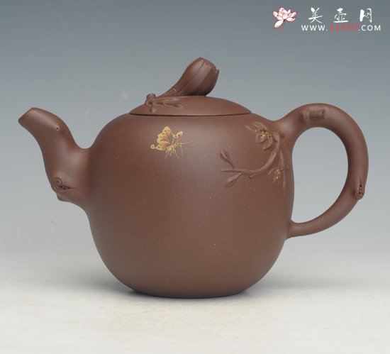 紫砂壶图片：玉蝴蝶 - 美壶网