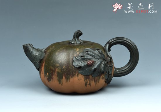 紫砂壶图片：七彩南瓜系列一 - 美壶网