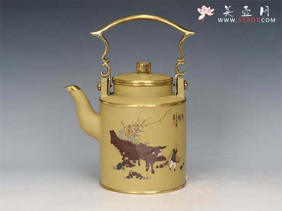 紫砂壶图片：名式洋桶 - 美壶网