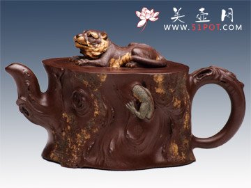 紫砂壶图片：卧虎藏龙 - 美壶网
