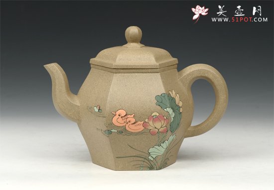 紫砂壶图片：宫灯 - 美壶网