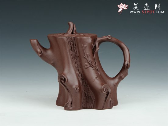 紫砂壶图片：梅桩 - 美壶网