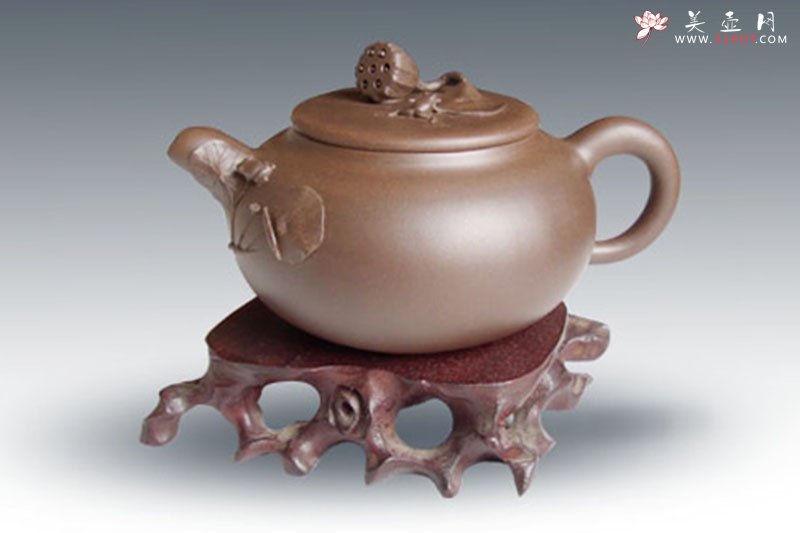 紫砂壶图片：静夜蛙声 - 美壶网