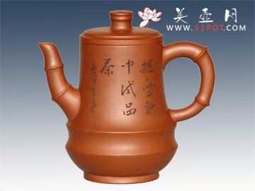 紫砂壶图片：明竹280CC - 美壶网