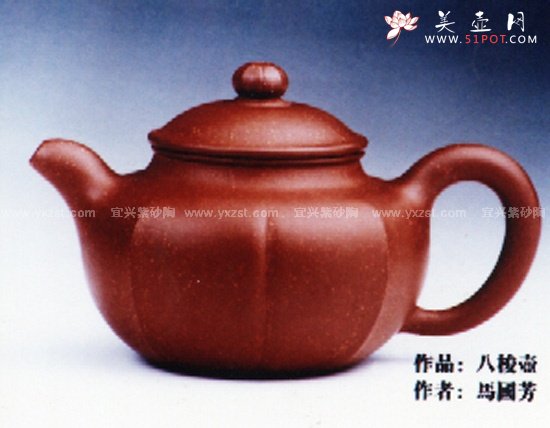 紫砂壶图片：八棱壶 - 美壶网